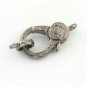 Pave Diamond Lobster Clasps 925 Sterling Silver Lobster Clasps Jewelry Supplies.