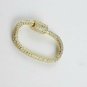 Pave Diamond Carabiner Lock 925 Silver Additional Diamond Jewelry Findings Gift.
