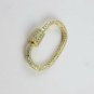 Pave Diamond Carabiner Lock 925 Silver Additional Diamond Jewelry Findings Gift.