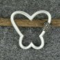 Pave Diamond Carabiner Lock Butterfly Shape Clasp 925 Silver Diamond Findings.