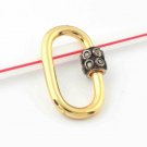 Pave Diamond Oval Carabiner 925 Silver Diamond Carabiner Lock Additional Finding Pave Diamond Oval Carabiner 925 Silver Diamond Carabiner Lock Additional Finding
