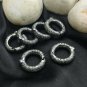 Pave Diamond Round Clasps 925 Silver Diamond Clasp Additional Jewelry Findings.
