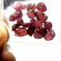 Tunduru garnet Gorgeous range of colors Peachy pink Tunduru garnet mix lot no 2