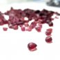 Tunduru garnet Gorgeous range of colors. Peachy pink Tunduru garnet mix lot 1