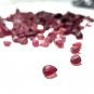 Tunduru garnet Gorgeous range of colors. Peachy pink Tunduru garnet mix lot 1