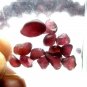 Tunduru garnet Gorgeous range of colors. Peachy pink mix lot no 3