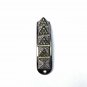 Pave Diamond Pyramid Shape Connector 925 Silver Diamond Jewelry Findings.