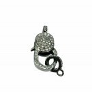 Diamond Lobster Clasps 925 Silver Small Jewelry Lock Lobster Clasps Findings. Diamond Lobster Clasps 925 Silver Small Jewelry Lock Lobster Clasps Findings.