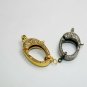 Pave Diamond Lobster Clasps 925 Silver Handmade Jewelry Findings Lock Clasps.