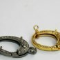 Pave Diamond Lobster Clasps 925 Silver Handmade Jewelry Findings Lock Clasps.
