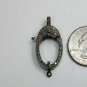 Pave Diamond Lobster Clasps 925 Silver Handmade Jewelry Findings Lock Clasps.