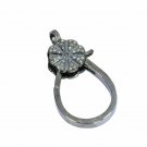 Pave Diamond Clasps 925 Silver Lobster Clasps Findings Jewelry Findings Lock.