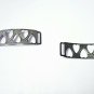 Pave Diamond Bracelet Connector 925 Silver Heart Shape Connector For Jewelry.