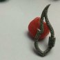 Pave Diamond Lock 925 Silver Eternal Flame Screw Carabiner Lock Jewelry Findings