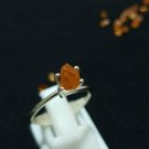 Spessartine Raw Garnet Ring 925 Silver Mandarin Raw Solitaire Ring Unisex Ring. Spessartine Raw Garnet Ring 925 Silver Mandarin Raw Solitaire Ring Unisex Ring.