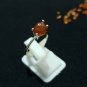 Spessartine Mandarin Garnet Raw Ring 925 Silver Raw Solitaire Unisex Ring.
