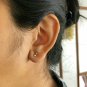 14k Solid Gold Musical Notes Stud Piercing Jewelry Nose Ear Piercing Jewelry.