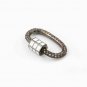 Pave Diamond Carabiner Lock 925 Silver Diamond Lock Additional Jewelry Findings.