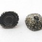 Pave Diamond Double Bail Magnetic Connector 925 Silver Diamond Connector Finding