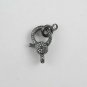 Pave Diamond Lobster Claw Clasps 925 Silver Diamond Additional Findings NS4.