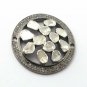 Double Connector Rosecut Diamond Round Connector 925 Silver Diamond Findings.