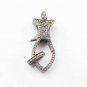 Lobster Claw Natural Pave Diamond Jewelry Findings Additional Jewelry.