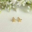 Tiny Star Earrings 14k Solid Gold Minimalist Gold Piercing Earring Star Ear Stud Tiny Star Earrings 14k Solid Gold Minimalist Gold Piercing Earring Star Ear Stud