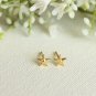 Tiny Star Earrings 14k Solid Gold Minimalist Gold Piercing Earring Star Ear Stud