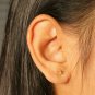 Tiny Star Earrings 14k Solid Gold Minimalist Gold Piercing Earring Star Ear Stud