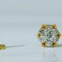 Diamond Nose Stud 14k Solid Gold Genuine Diamond Nose Ring Women Christmas Gift.