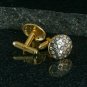 Diamond Silver Cuff links Mens Jewelry Father Gift Men Accessories Suit Cufflink