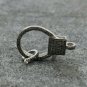 Natural Pave Diamond Lobster Clasp 925 Silver Diamond Finding Necklace Connector