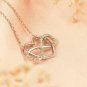 Infinity Heart Necklace Diamond Necklace Forever Love Necklace Girl Prefect Gift