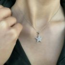 Diamond Star Necklace 14k Solid Gold Celestial Necklace Gold Xmas Women Gift T9. Diamond Star Necklace 14k Solid Gold Celestial Necklace Gold Xmas Women Gift T9.