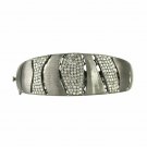 Natural Diamond Oval Bangle 925 Sterling Silver Jewelry Pave Diamond Bangle Gift Natural Diamond Oval Bangle 925 Sterling Silver Jewelry Pave Diamond Bangle Gift