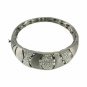 Natural Diamond Oval Bangle 925 Sterling Silver Jewelry Pave Diamond Bangle Gift