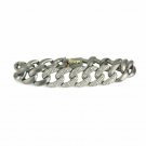 Pave Diamond Link Chain Bracelet Handmade Bracelet 925 Silver Bracelet Birthday.