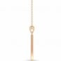 Diamond Initial Pendant J Letter Necklace Diamond Pendant 14k Solid Gold Pendant