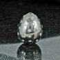 Pave Diamond Beads Sterling Silver Handmade Jewelry Easter Egg Jewelry Beads NS8
