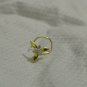 Diamond Nose Ring 14k Solid Gold Nose Pin Body Jewelry Women Accessories Gift.
