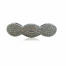 Pave Diamond Silver Connector Findings Handmade Jewelry Findings Bracelet Making