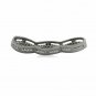 Pave Diamond Silver Connector Findings Handmade Jewelry Findings Bracelet Making