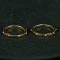 10mm Gold Earring 14k Solid Gold Round Plain Earring Tops Round Ear Studs N8.