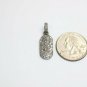 Dog Tag Pendant 925 Silver Pave Diamond Handmade Diamond Charms Dog Pendant Gift