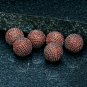 Orange Garnet Silver Round Beads Spessartine Garnet 17mm Ball Beads Findings M8.