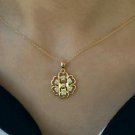 Diamond Flower Necklace Floral Statement Necklace Floral Pendant Necklace Gift. Diamond Flower Necklace Floral Statement Necklace Floral Pendant Necklace Gift.