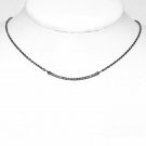 Pave Set Diamond Necklace Sterling Silver Fine Jewelry Engagement Necklace Gift. Pave Set Diamond Necklace Sterling Silver Fine Jewelry Engagement Necklace Gift.