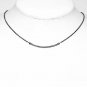 Pave Set Diamond Necklace Sterling Silver Fine Jewelry Engagement Necklace Gift.