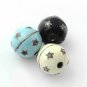 9mm Round Enamel Beads Pave Diamond Round Colorful Beads Ball 925 Silver Beads.