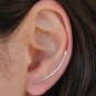 Hand Hammered Climber Earrings 925 Silver Fashion Climber Women Earring Present.